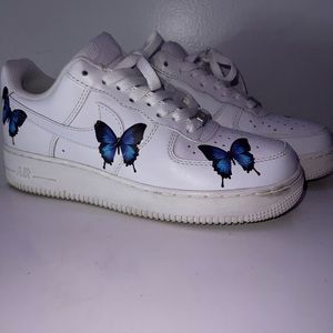 drop creationz custom butterfly af1